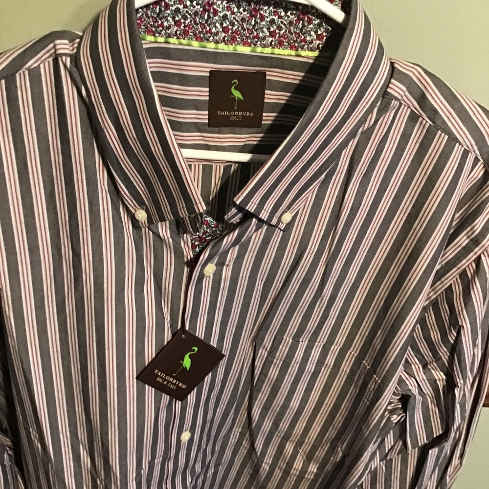 Men’s big and tall long sleeve shirt